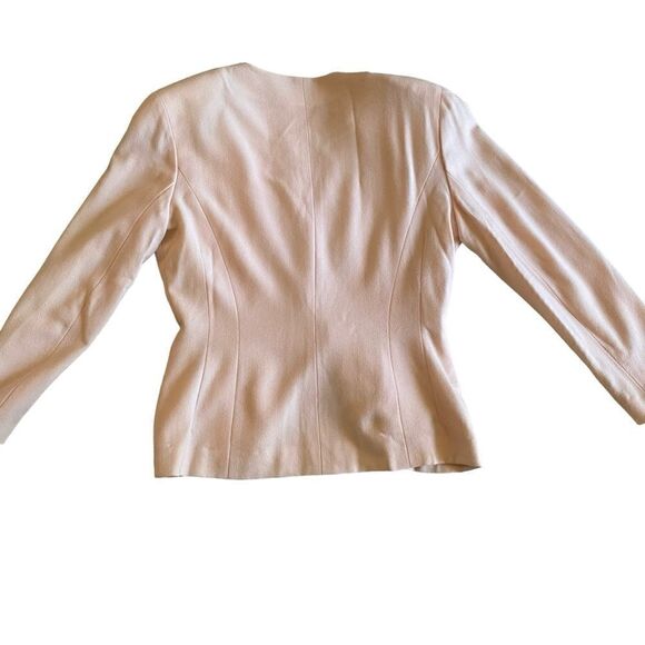 EUC Vintage Blush Pure Virgin Wool Ports Blazer - Picture 14 of 14